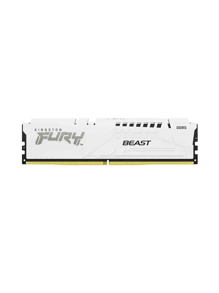 RAM: Kingston Fury Beast White DDR5 16GB 6000MHz DIMM XMP/EXPO - KF560C36BWE2-16