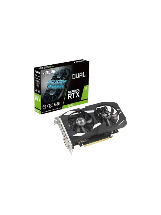 ASUS Dual GeForce RTX3050 V2 OC Edition 6GB 96-bit GDDR6 - DUAL-RTX3050-O6G