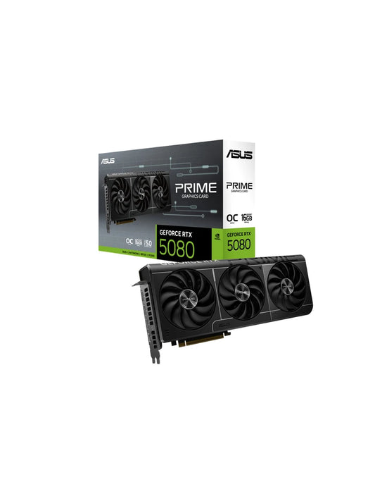GPU: Asus PRIME GeForce RTX5080 16GB OC Edition 256-Bit GDDR7 - 90YV0LX0-M0NA00