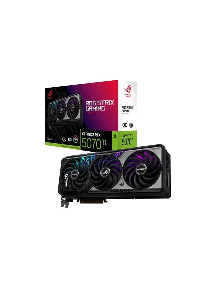 Video card: Asus ROG Strix GeForce RTX5070 Ti OC Edition 16GB 256-Bit GDDR7 - 90YV0M90-M0NA00