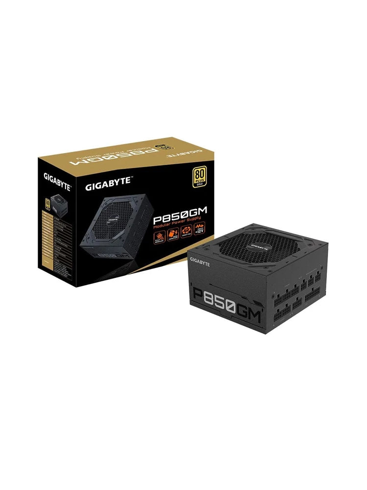 Power Supply: Gigabyte GP-P850GM 850W 80 Plus Gold Modular Power Supply