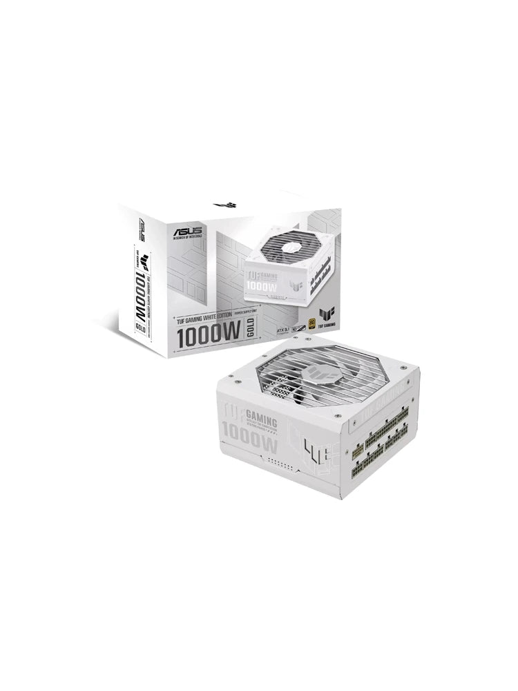 Power Supply: Asus TUF Gaming 1000W 80Plus Gold ATX 3.1 White - 90YE00S5-B0NA00